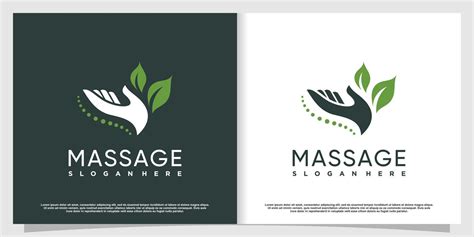 Massage Logo Ideas .